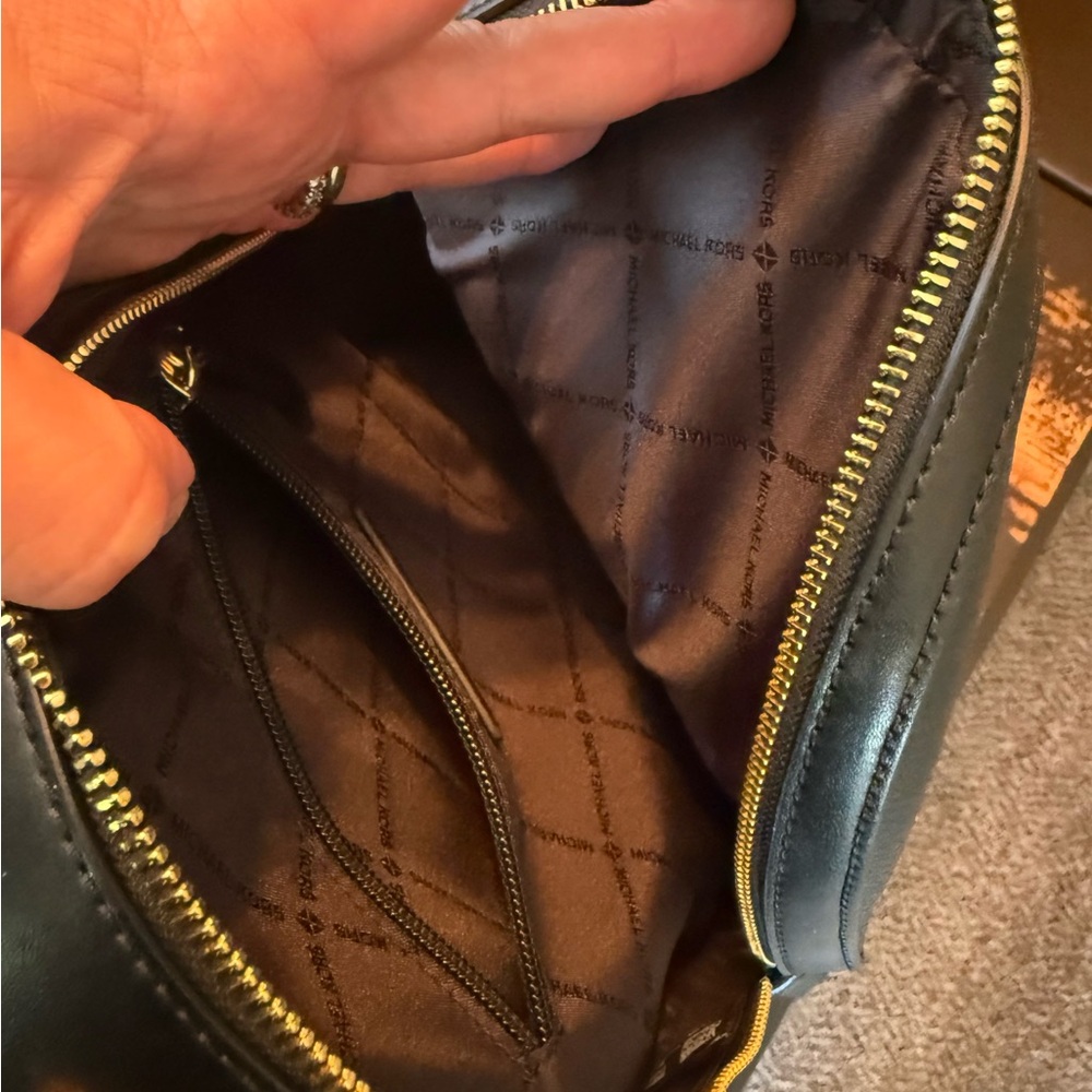 Michael Kors Jaycee Medium Pebbled Leather Backpack - Picture 7 of 7